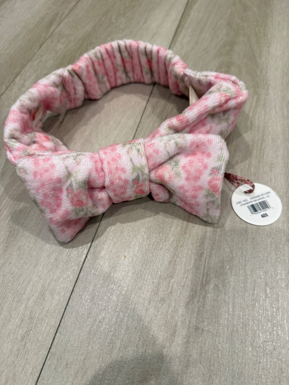 NWT LoveShackFancy Facewash Beauty Headband - Picture 2 of 5